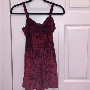 velvet romper